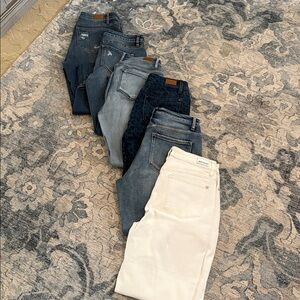 Judy Blue, Vervet, Kancan! LOT 7 pairs of jeans! Size 27-29!!